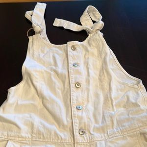 Zara TRF Vintage Denim overalls